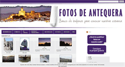 Desktop Screenshot of fotosdeantequera.com